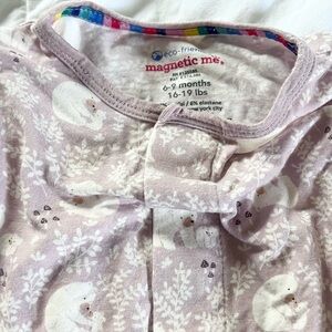 Magnetic Me Footed Polar Bear Pajamas